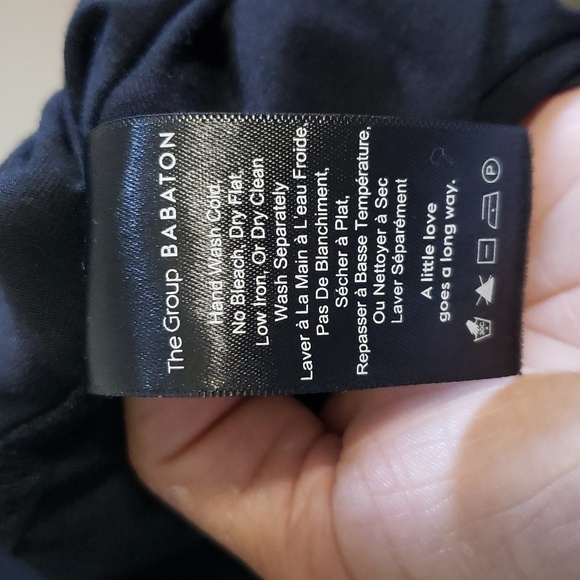 ARITZIA The Group Babaton Foundation Tank, Color Black, Size L - Picture 7 of 8